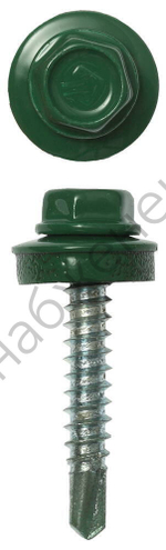 ЗУБР СКД 6002 29 х 4.8 мм, зел. лист, кровельный саморез, 2500 шт (4-300310-48-029-6002)