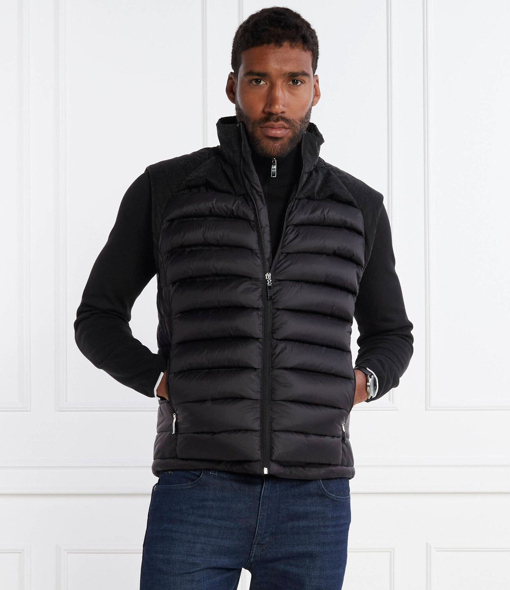 Пуховая куртка 2в1 J_Robot BOSS GREEN - черный(50504423)