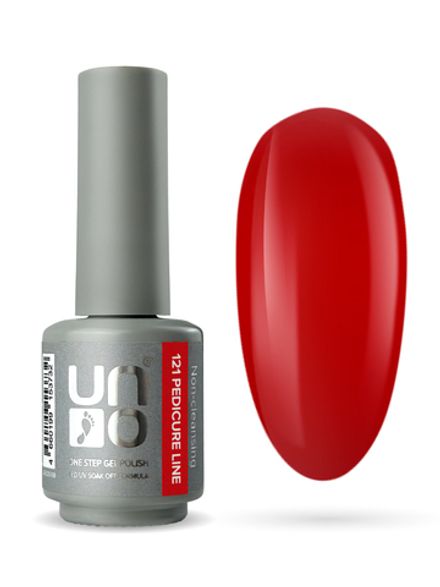 Uno Однофазный гель-лак 121 Pedicure Line, 8мл
