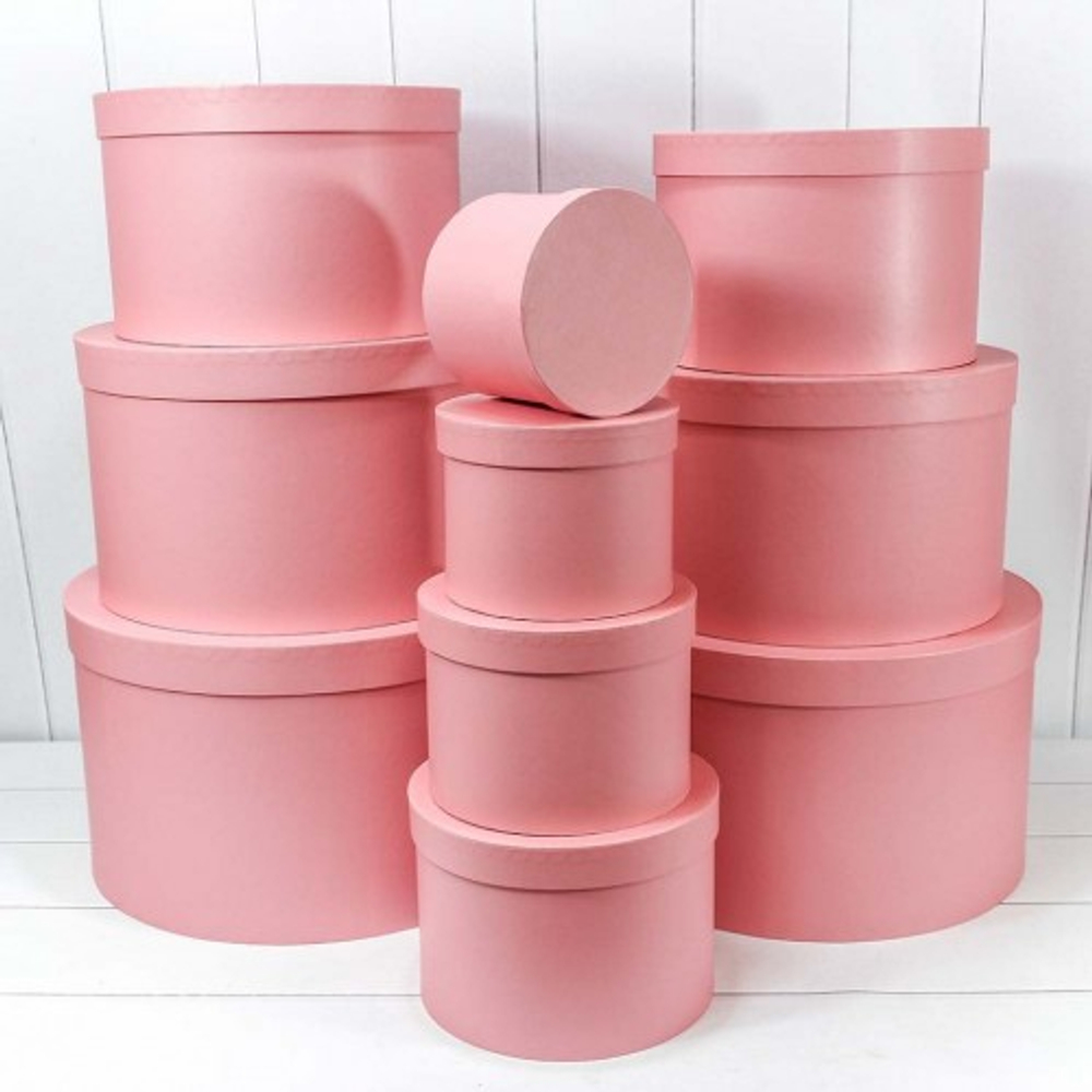 Коробка 42.1х25.2 см Набор 10 шт (Розовый)