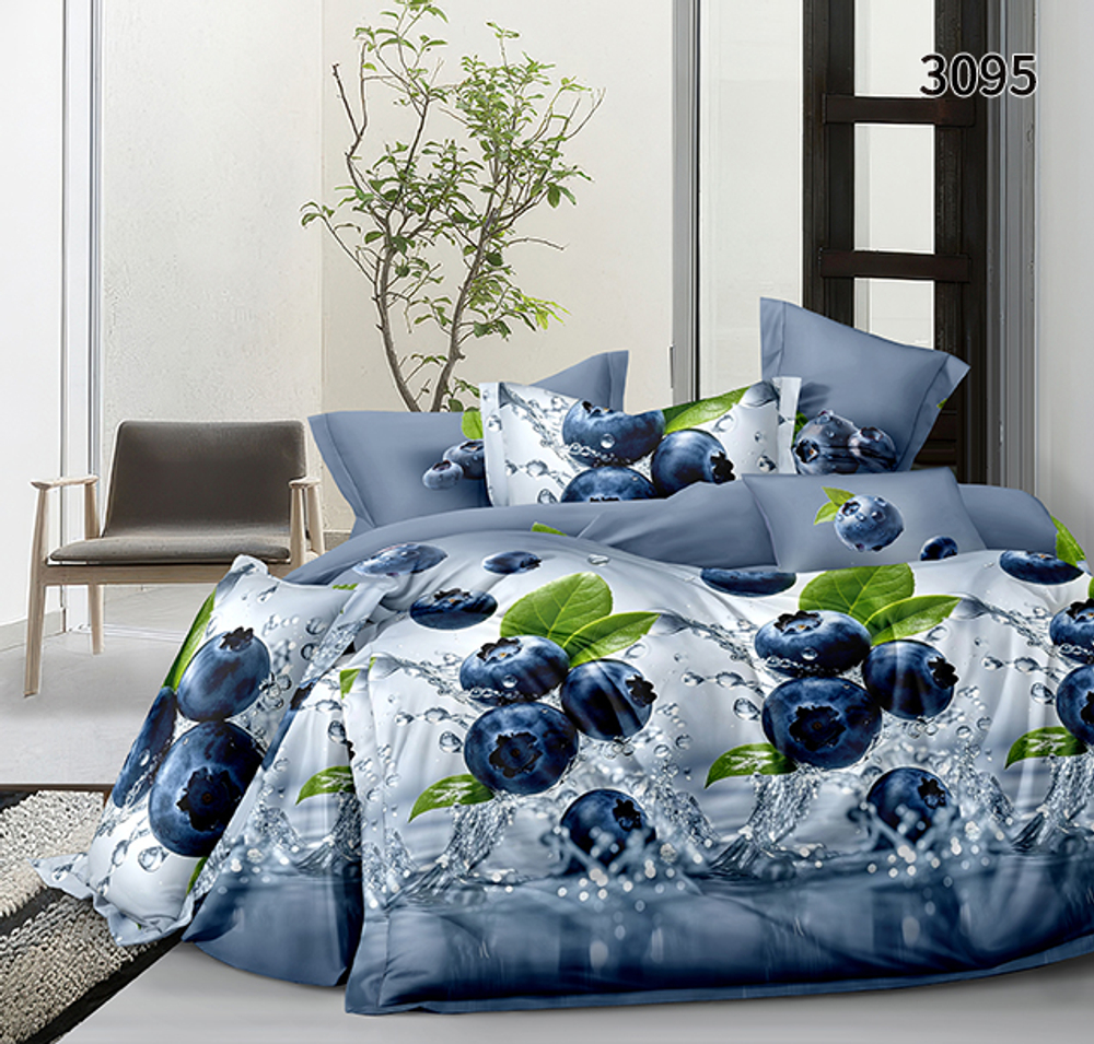 КПБ 2 сп с простыней на рез. 160х200 БЯЗЬ "БР37"