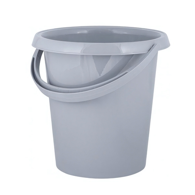 Ведро Plast Team Stockholm 12л серый шторм