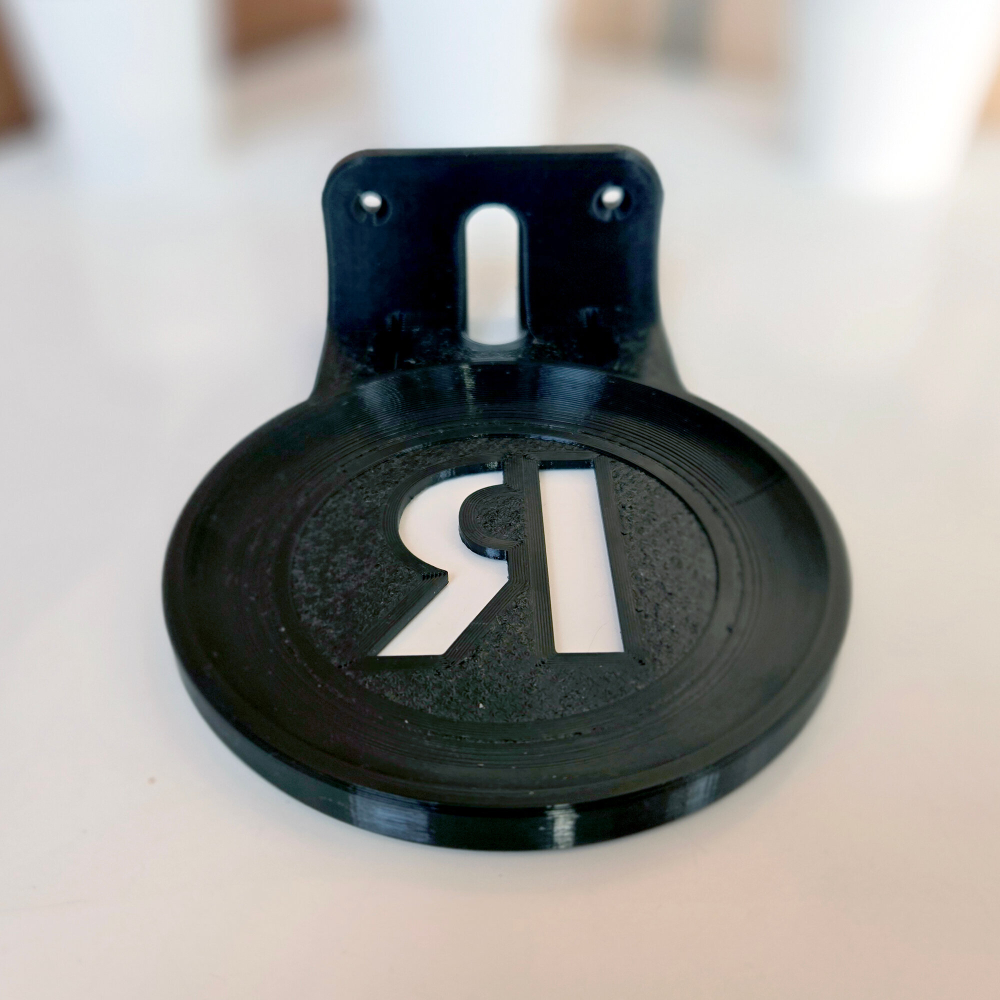 Настенный кронштейн-полка для Яндекс станций (Алиса) МИНИ 3, черный, 3D печать, для модели YNDX-00027