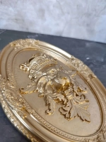 Барельеф на стену из гипса Лев