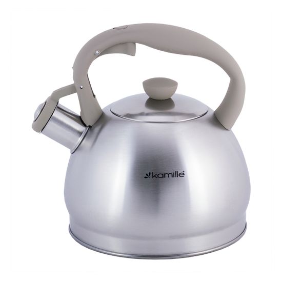 Чайник 2 л. из нержавеющей стали со свистком Kamille KM-0693