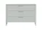 Комод Type 3 ящика ширина 120 см (светло-серый)