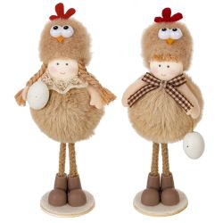 GAEM Фигурка декоративная "Девочка/Мальчик" (блок 12шт), L6 W5,5 H17 см, 2в.