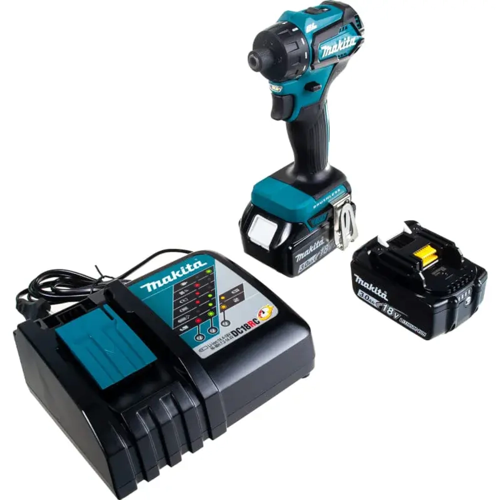Makita DDF083RFE аккумуляторный шуруповерт (2 x 3 Ач, ЗУ)