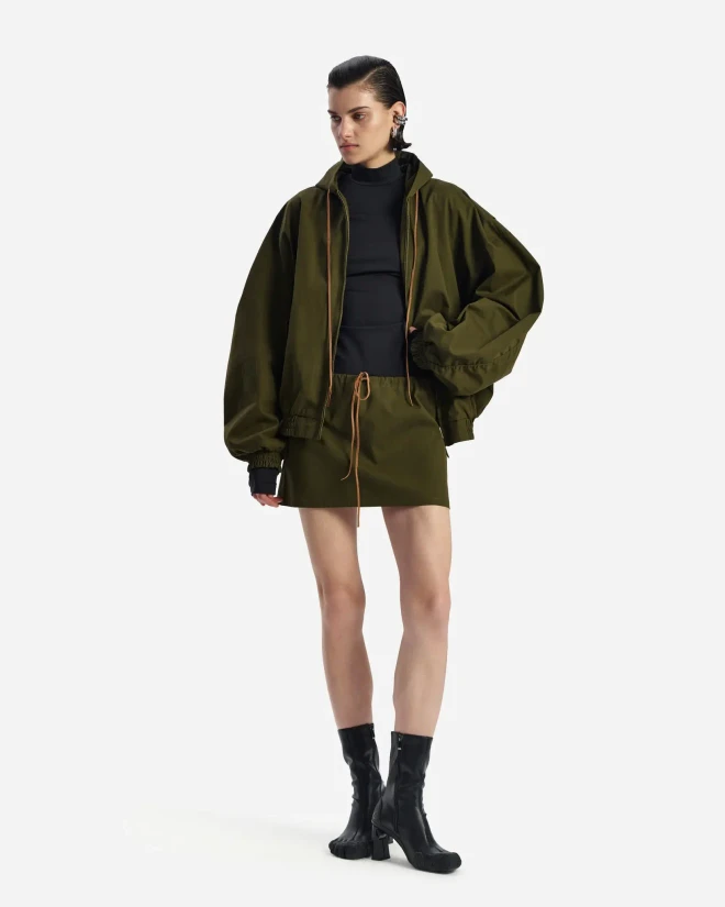 Бомбер из хлопка