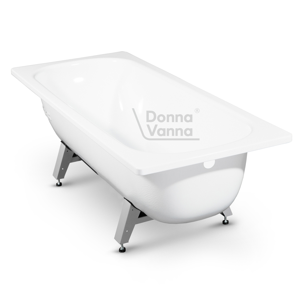 Стальная ванна ВИЗ Donna Vanna 160x70 с опорной подставкой ОР-61200 (DV-63901)