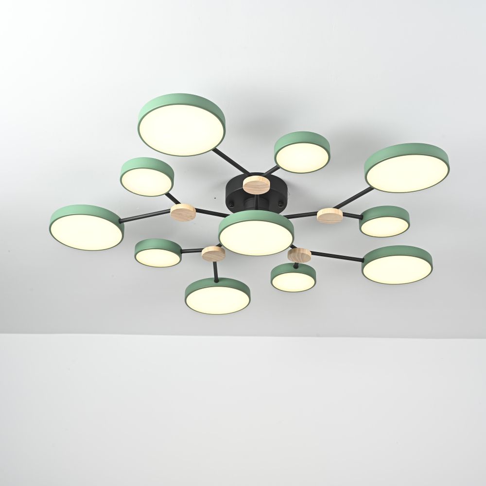 Потолочная Люстра Gamma D102 Green By Imperiumloft