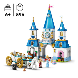 LEGO Disney Princess/ Замок Золушки и карета/ 43275