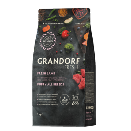 GRANDORF FRESH Puppy Lamb & Potato - ягненок & батат для щенков