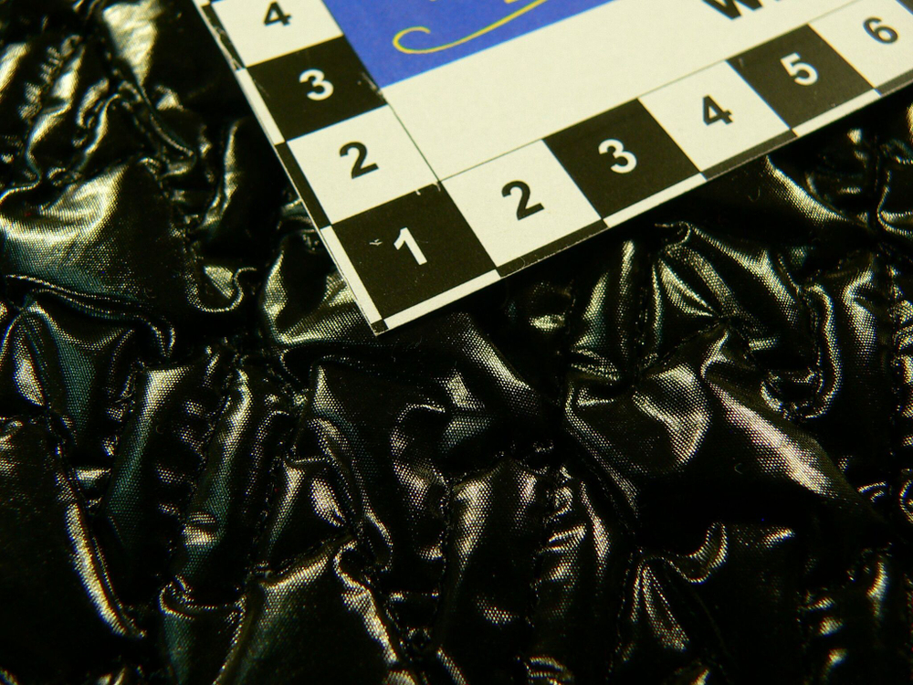 Ткань плащевая стеганая, цв. черный арт. 327053