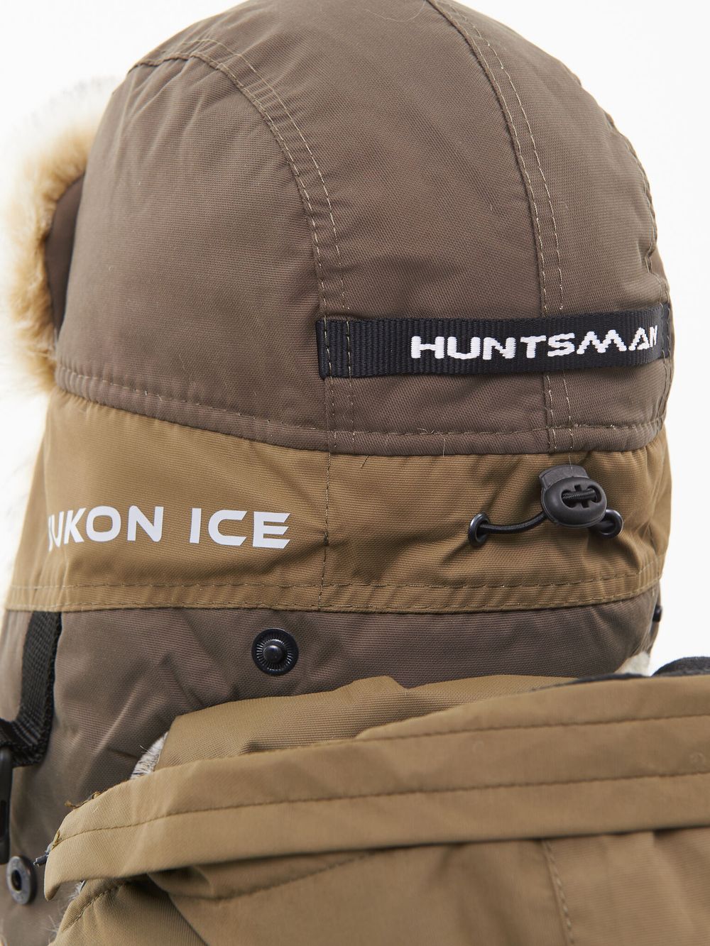 Шапка ушанка зимняя Yukon Ice ткань Breathable цвет Хаки