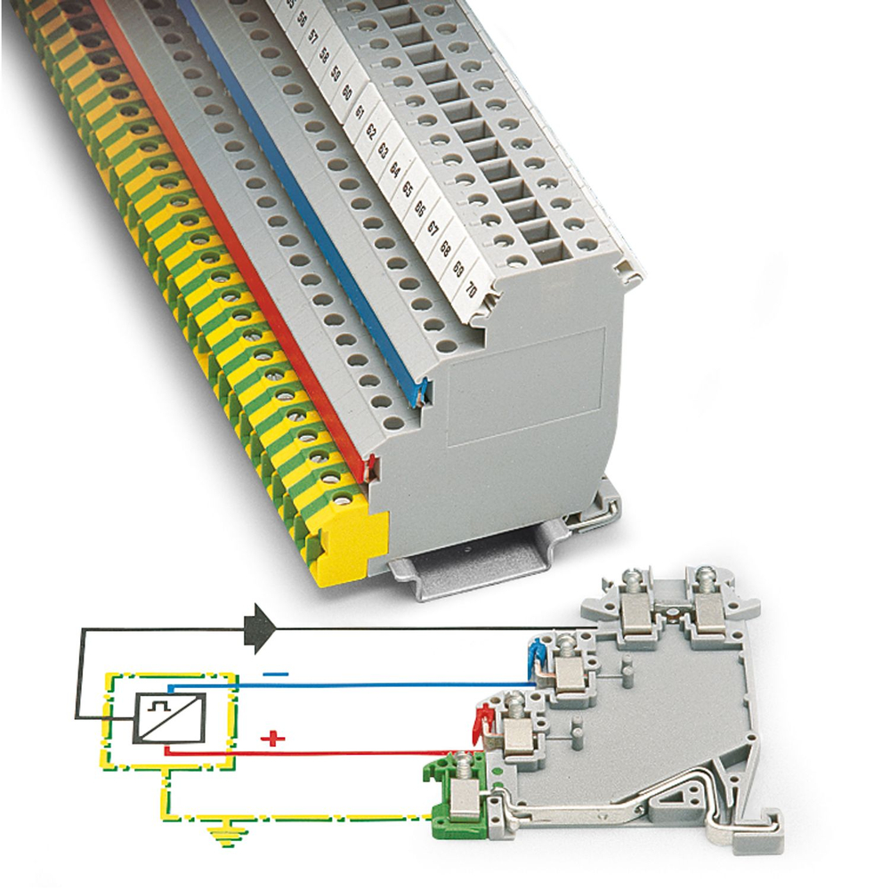 DOK 1,5-2D - Клемма для датчиков/исполнительных устройств 2717139