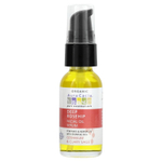 Aura Cacia, Органическая сыворотка для лица с эфирным маслом шиповника, герань и шалфей, 1 жидкая унция (30 мл)