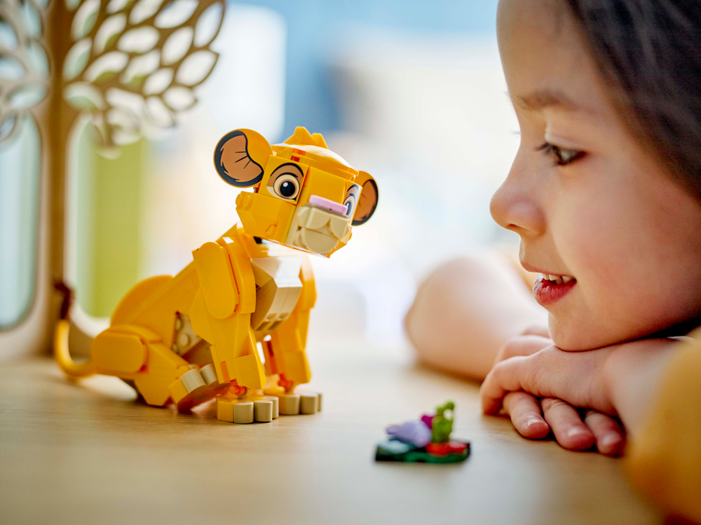 Конструктор Лего Дисней Король Лев Симба 43243 | LEGO Disney Simba the Lion King Cub | сборная фигурка 222 детали 6+