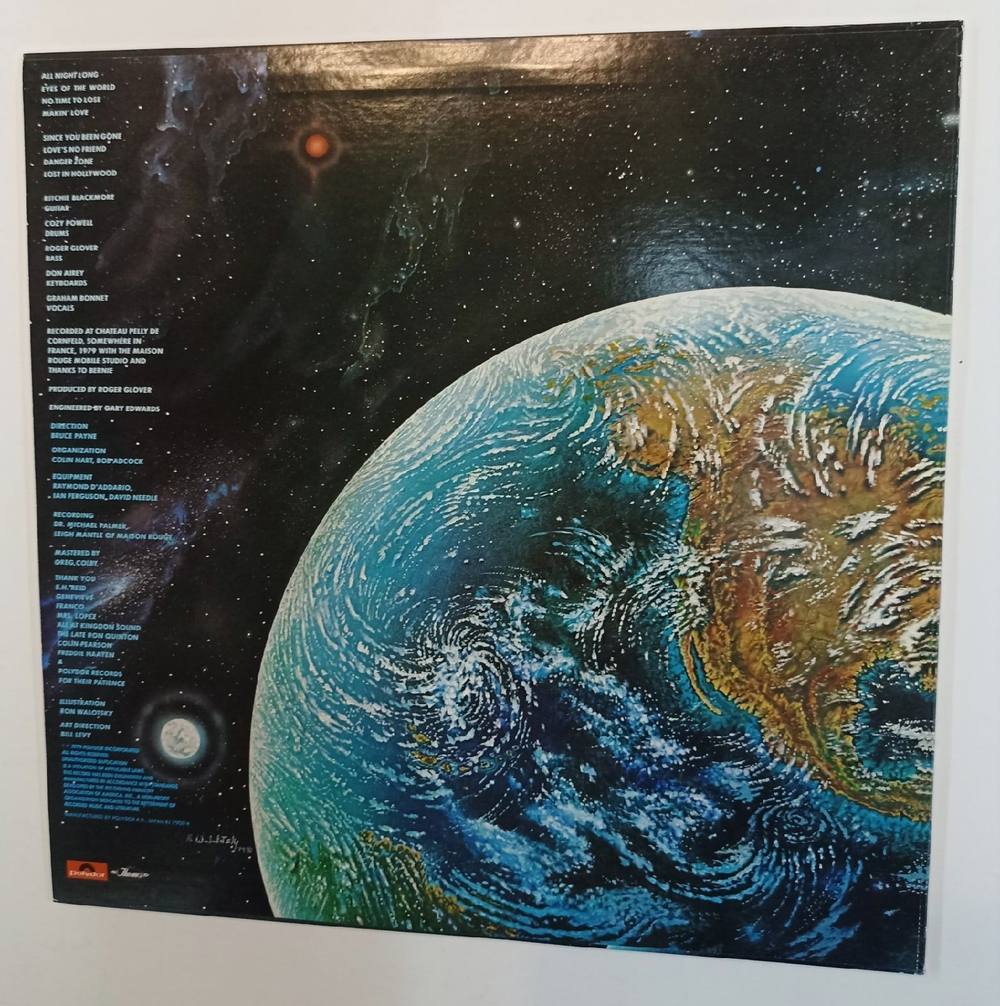 Винтажная виниловая пластинка Rainbow Down To Earth (Japan 1979)