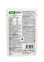 ROYAL CANIN Mini Adult Корм консервированный для взрослых собак мелких размеров от 10 месяцев, кусочки в соусе, 85 г
