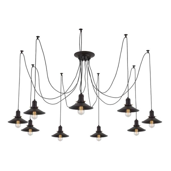 Подвесная люстра Citilux Эдисон CL451092