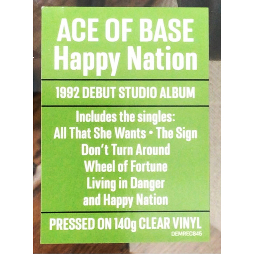 Ace Of Base / Happy Nation (Clear Vinyl)(LP)