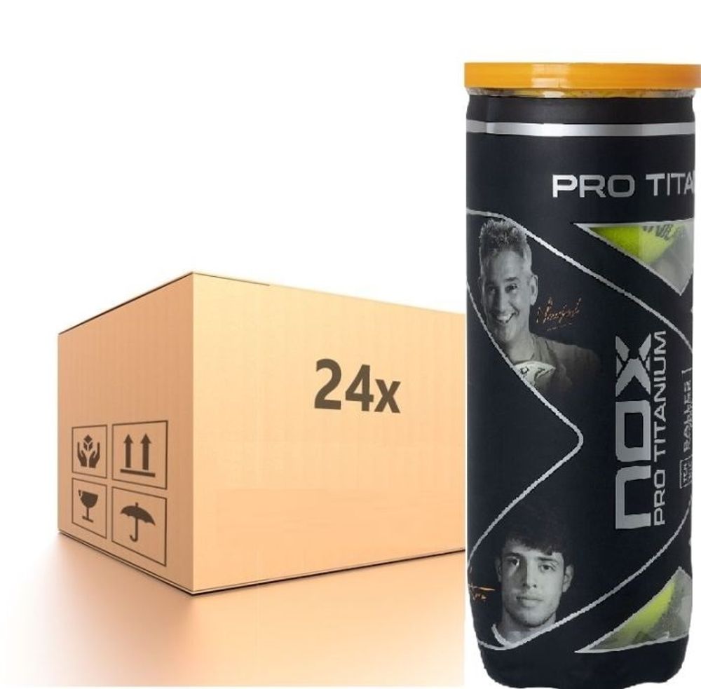 Мяч NOX Pro Titanium 24 x 3B
