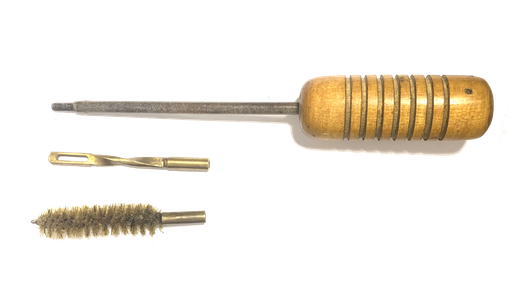 Набор для чистки пистолета с деревянной ручкой, СССР