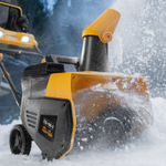 Снегоуборочная машина аккумуляторная, ESB-460-0, Li-Ion, 36В Denzel