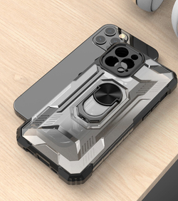 Противоударный чехол с магнитом и кольцом для iPhone 12 Pro Max от Caseport, серия Ring Holder