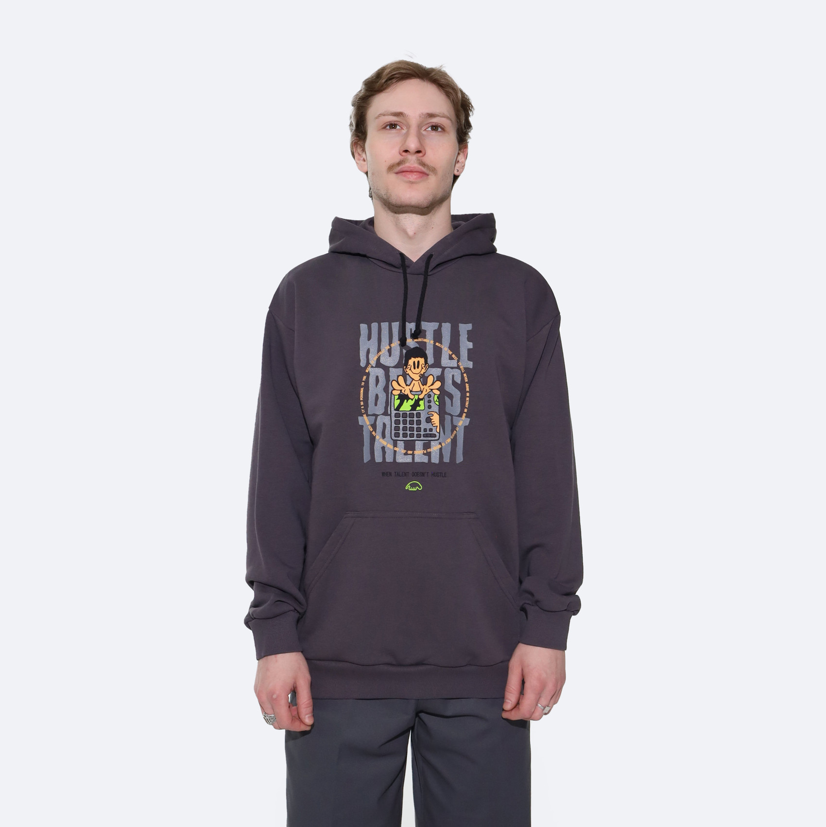 Худи Anteater Hoodie Talent (grey) артикул:DFIUfuq7iBXAH7FPoNAZM3 - купить в магазине Дайс