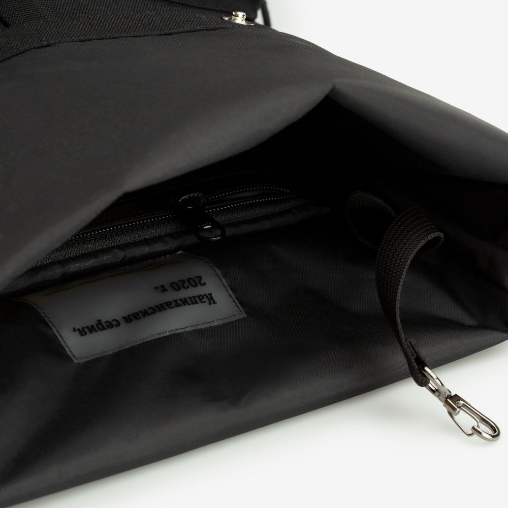 Рюкзак Разведчик 2.0 ВС черный нейлон / кожа