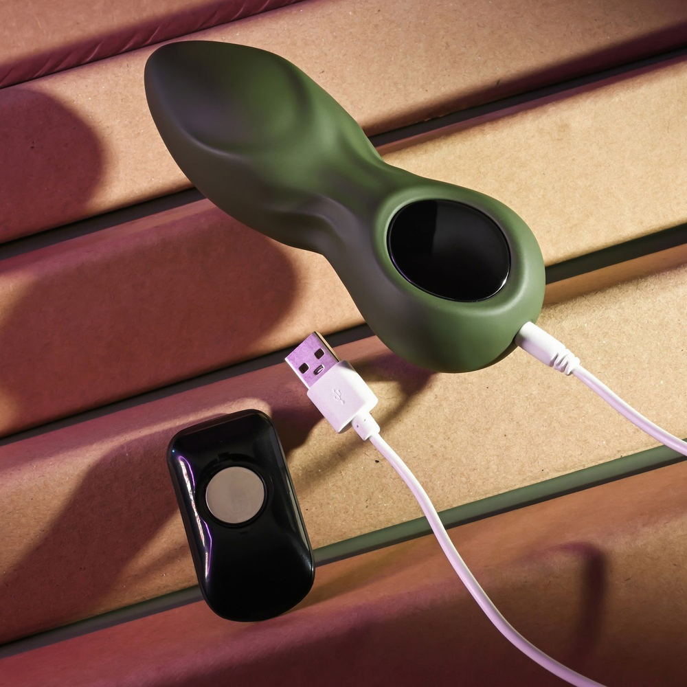 Анальный вибростимулятор My Secret Garden - 14,6 см.