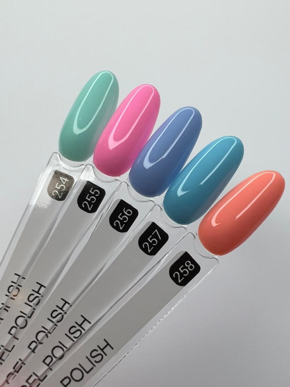 FOR YOU Гель лак набор Classic Line из 5 шт 254-258
