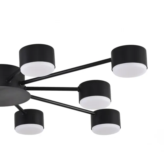 8344/10C COMFI черный, металл Люстра GX53 LED 10*7W 220V TORINA