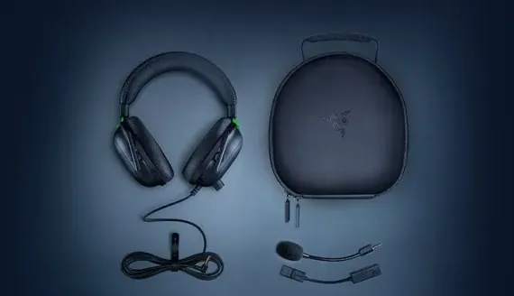Razer Blackshark V2 Special Edition + USB Mic Enhancer Green/Black