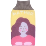 Мочалка - варежка массажная «Premium - МОЯ СЕМЬЯ», мама, 24,5*15,5см (ZIPпакет)