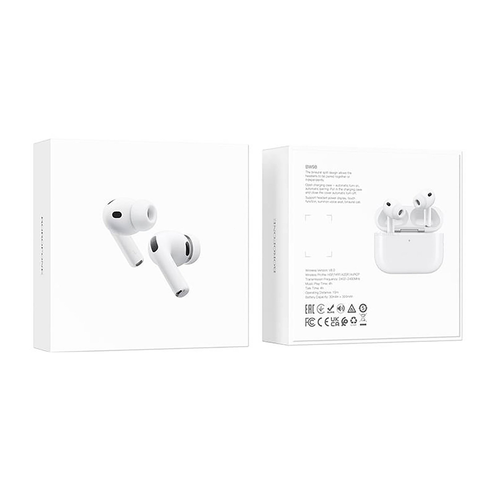 Беспроводные наушники TWS BOROFONE BW98 (белый)
