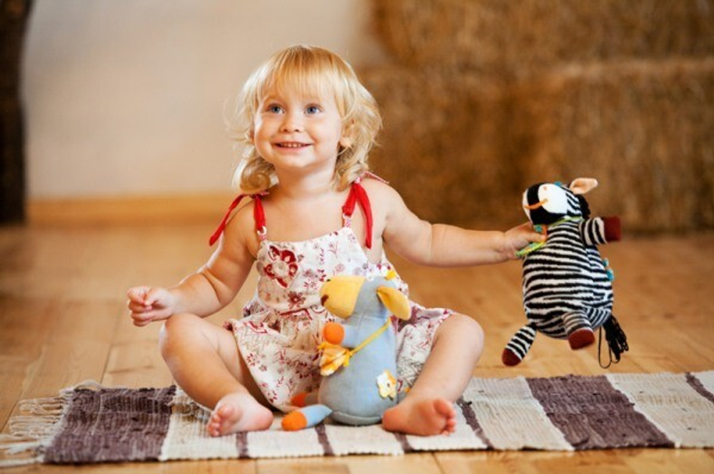 Вязаная кукла Ослик Яша, Фрея