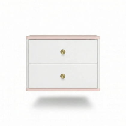 Тумба прикроватная подвесная ROYAL 5302 эко (Зефир-р.золото)