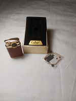 Зажигалка кремниевая синяя