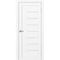Цена на Межкомнатная дверь экошпон Турин 524.21 белый снежный остеклённая Купить Межкомнатная дверь экошпон Турин 524.21 белый снежный остеклённая