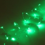 Гирлянда для дома «Льдинка» на батарейках 2,0 м 20 ламп LED, 3 реж, IP-20, Зеленый