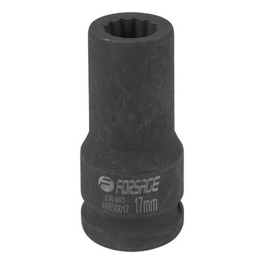 Головка ударная глубокая 3/4'', 17мм (12гр.) Forsage F-46810017