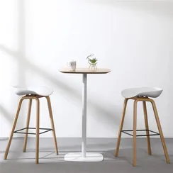 Барный стол Studio, 60х60х103 см, светлое дерево/белый