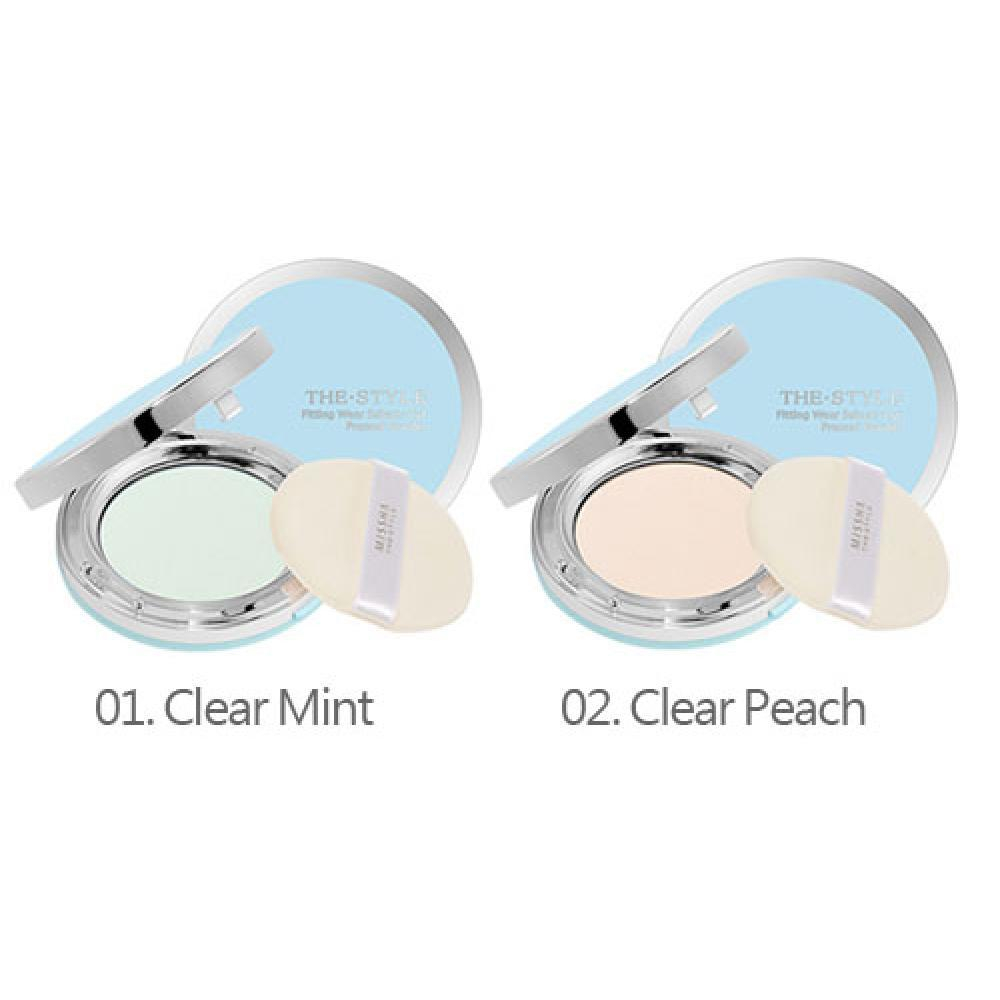 Missha Sebum-Cut Powder Pact № 1 Clean Mint матирующая компактная пудра