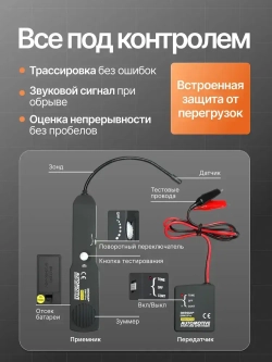 Кабельный трекер обрыва цепи