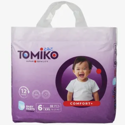 Подгузники TOMIKO Comfort+58 шт M-ка