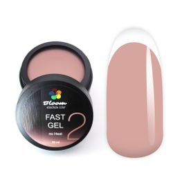 Bloom Fast Gel 02 - Гель холодный для наращивания, 50 мл