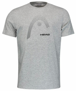 Мужская теннисная футболка Head Club Carl T-Shirt - серый